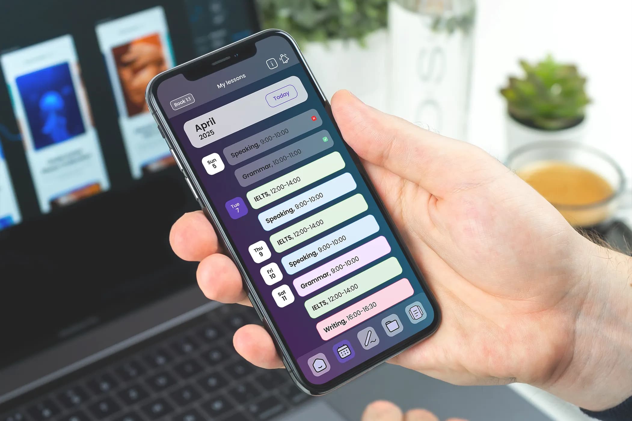 Web and mobile app